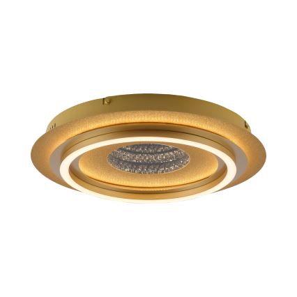JUST LIGHT. 15089-60 - Candeeiro de tecto LED CICHIO LED/36W/230V diâm. 40 cm dourado
