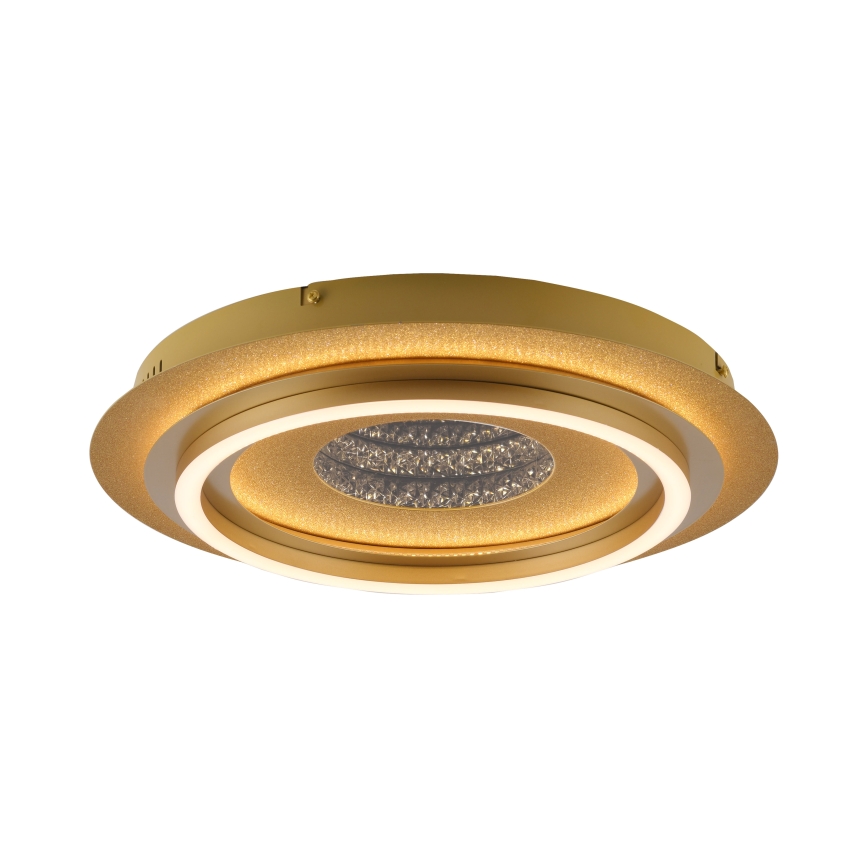 JUST LIGHT. 15089-60 - Candeeiro de tecto LED CICHIO LED/36W/230V diâm. 40 cm dourado