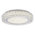 JUST LIGHT. 15222-17 - Luminária de teto LED KULUNKA LED/46W/230V Ø 50 cm cromado brilhante