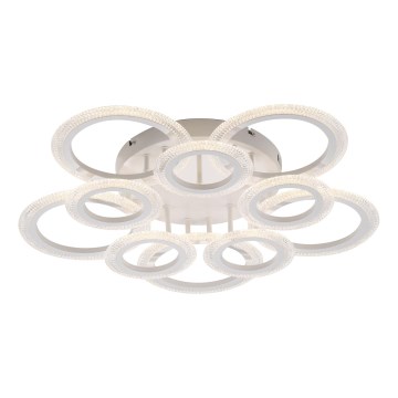 JUST LIGHT. 15268-16 - Candeeiro de teto LED CRYSTALLO LED/48,5W/230V Ø 68,6 cm branco