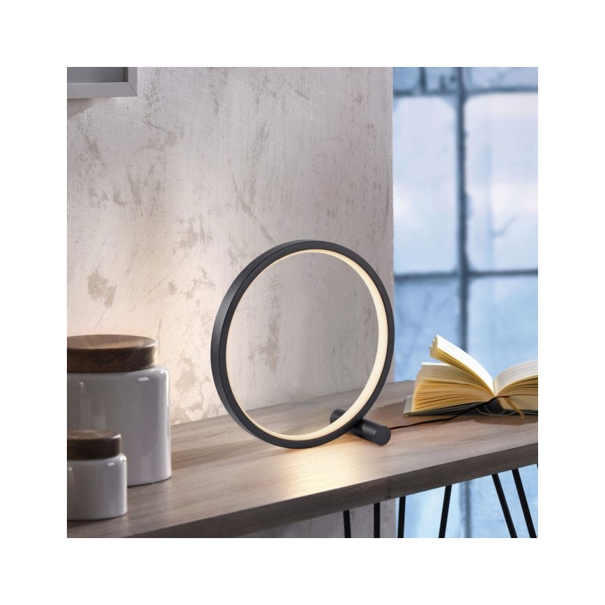 JUST LIGHT. 15395-18 - Candeeiro de mesa LED MINI RITUS LED/10,5W/230V preto