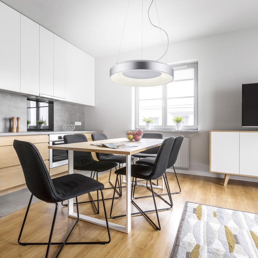 JUST LIGHT. 17075-21 - Candeeiro suspenso LED com regulação KETO ANIKA LED/26,5W/230V 2700-5000K + comando