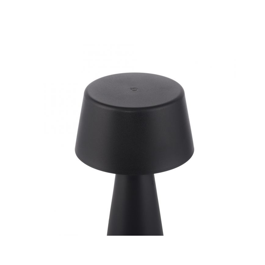 JUST LIGHT. 19260-18 - Lâmpada exterior LED tátil dimmerizável ABERA LED/3W/3,7V 2000 mAh USB IP54 preta