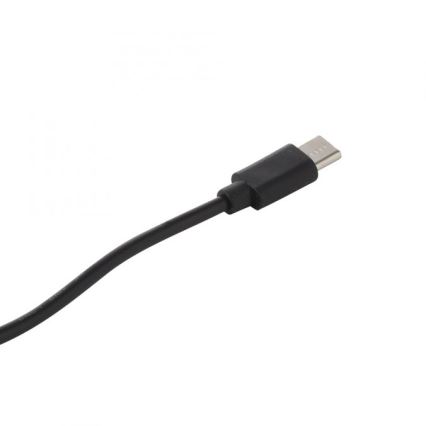 JUST LIGHT. 19260-18 - Lâmpada exterior LED tátil dimmerizável ABERA LED/3W/3,7V 2000 mAh USB IP54 preta