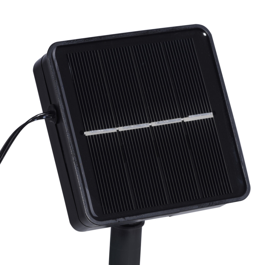 JUST LIGHT. 19971-18 - Fita LED solar RGB TEANIA LED/3,7V 5 m 1200 mAh IP44 preta