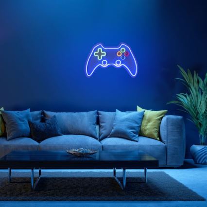 JUST LIGHT. 85022-70 - Decoração de parede LED com néons NEON 1xLED/6,5W/5V gamer