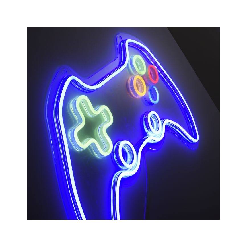 JUST LIGHT. 85022-70 - Decoração de parede LED tipo néon NEON LED/6,5W/5V para gamer