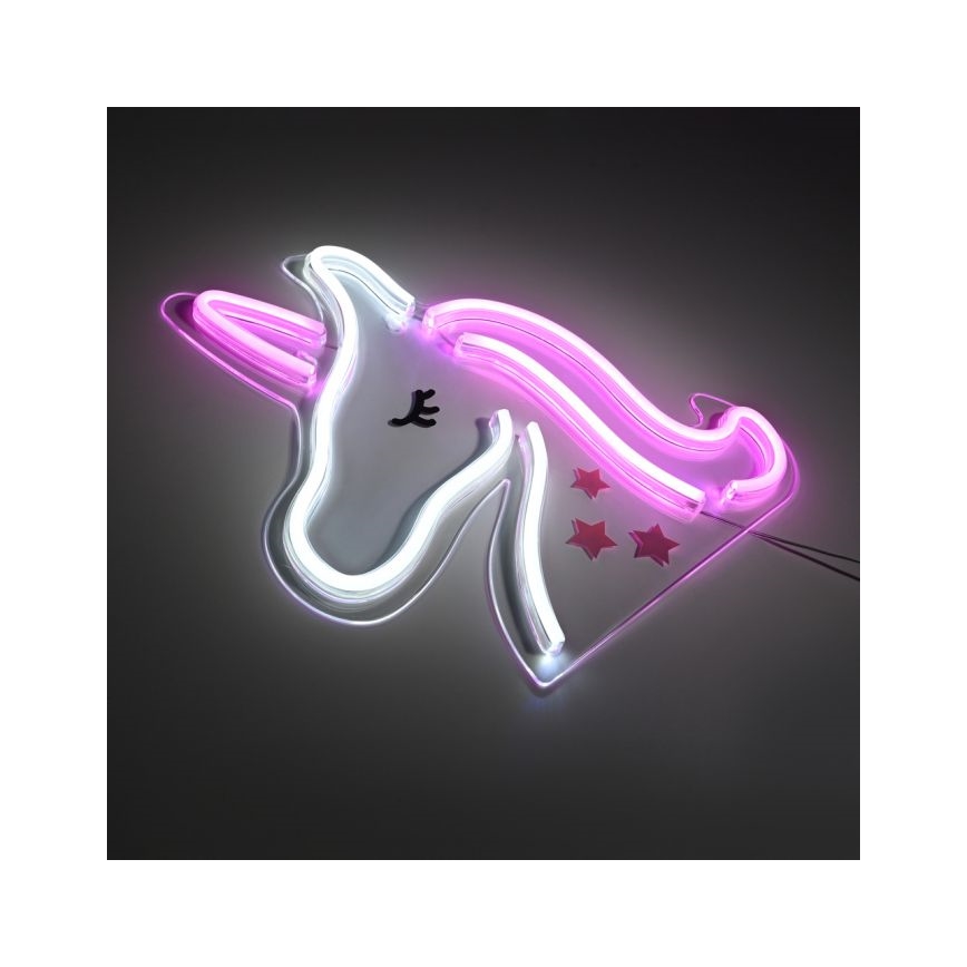JUST LIGHT. 85025-70 - Decoração de parede LED com néons NEON LED/6,5W/5V unicórnio