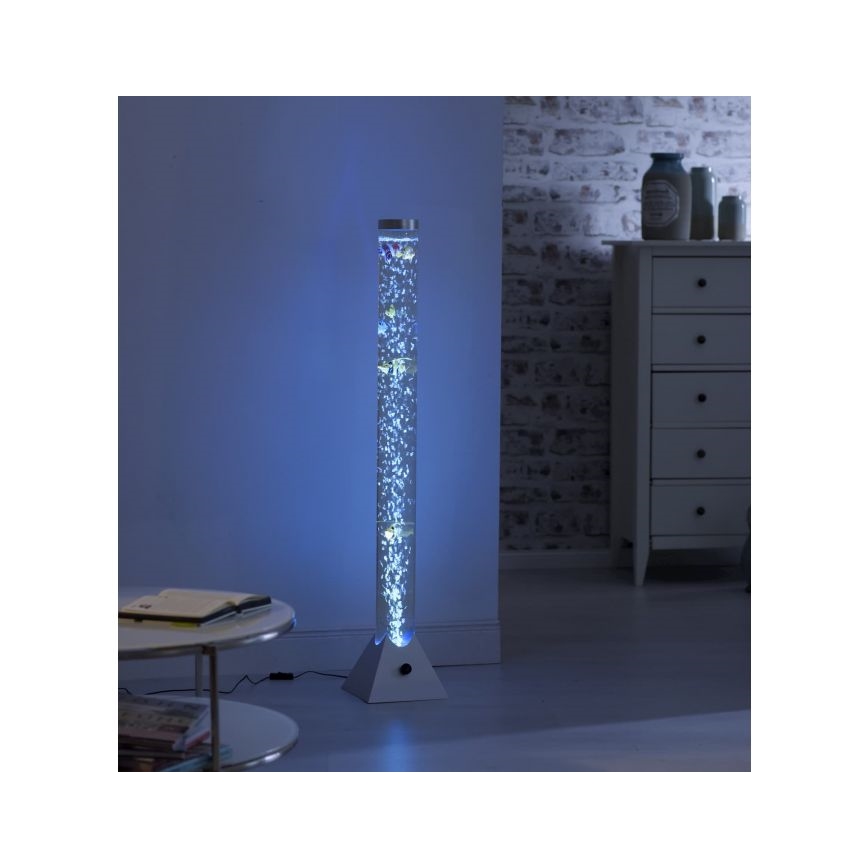 JUST LIGHT. 85106-55 - Candeeiro de pé decorativo LED RGB AVA 12xLED/0,06W/230V