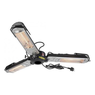 JUST LIGHT. 99513-18 - Elemento de aquecimento exterior GLOW 3x650W/1300W/2000W/230V IP34