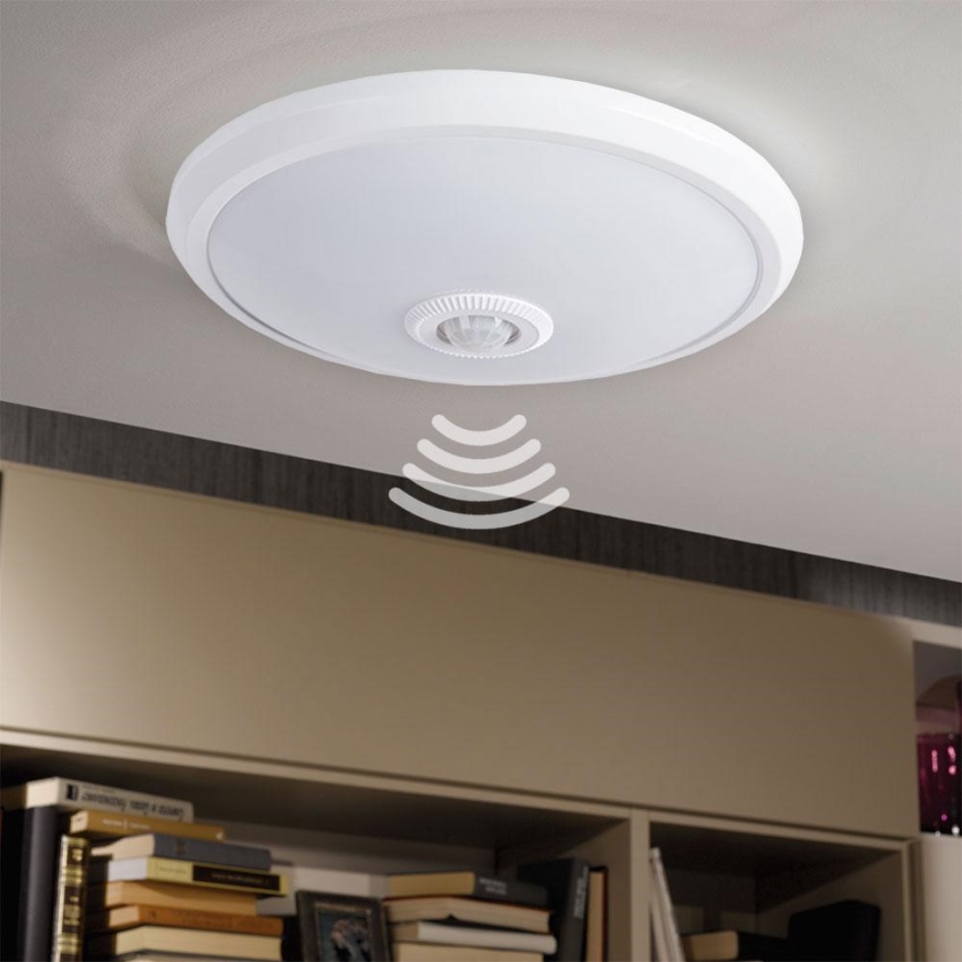 Iluminação de teto LED com sensor LED/14W/230V 4000K