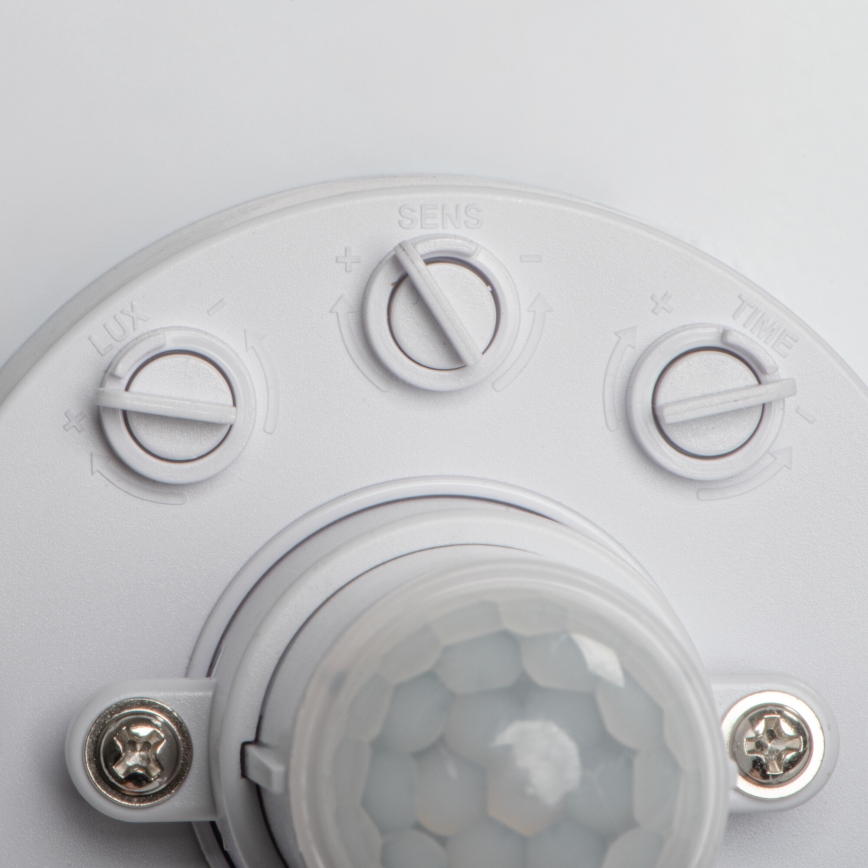 Candeeiro de tecto LED com sensor de movimento e sensor crepuscular FOGLER LED/17W/230V Ø 33 cm