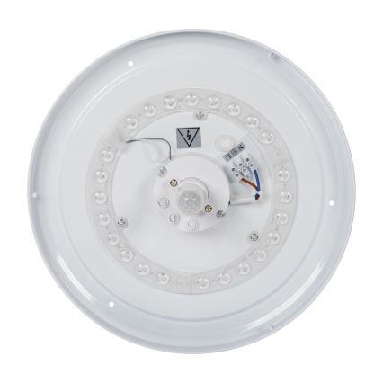 Candeeiro de tecto LED com sensor de movimento e sensor crepuscular FOGLER LED/17W/230V Ø 33 cm