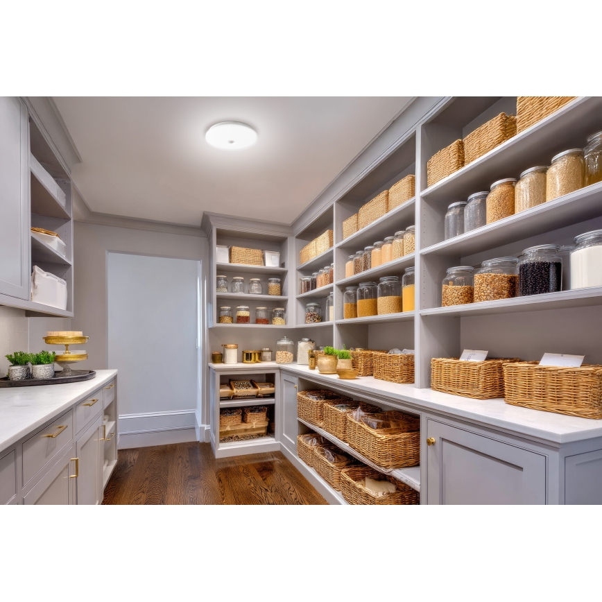 Candeeiro de tecto LED com sensor de movimento e crepuscular FOGLER LED/24W/230V Ø 38 cm