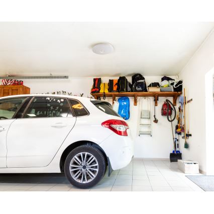 Candeeiro de tecto LED com sensor de movimento e crepuscular FOGLER LED/24W/230V Ø 38 cm