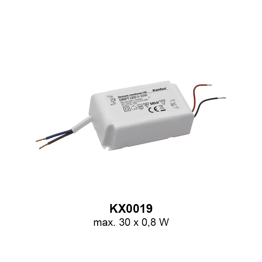 Luminária orientadora LED/0,8W/12V