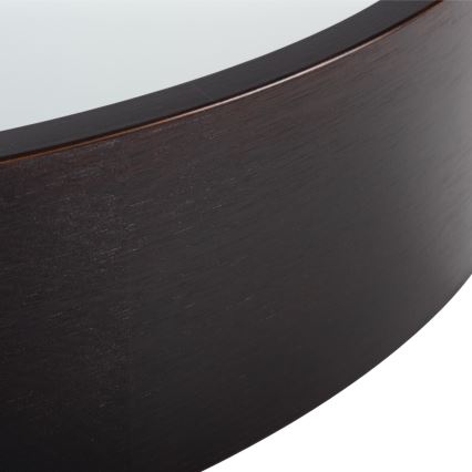 Iluminação de teto JASMIN 1xE27/20W/230V pinho ø 27,5 cm wenge