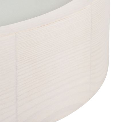 Iluminação de teto JASMIN 2xE27/20W/230V ø 37,5 cm carvalho branco