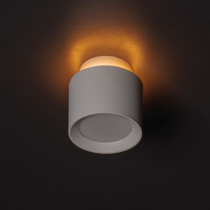 Spot de encastrar LED SONOR LED/6W/230V 3000/4000/5700K + LED/1,5W 2200K Ø 9 cm branco