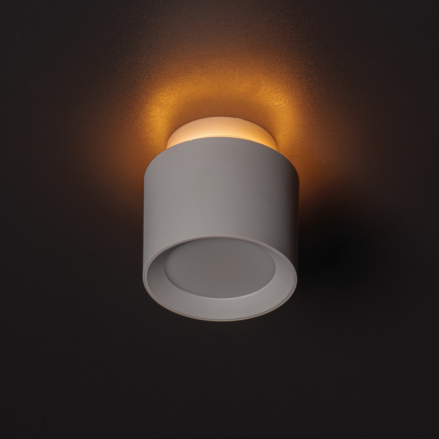 Spot de encastrar LED SONOR LED/6W/230V 3000/4000/5700K + LED/1,5W 2200K Ø 9 cm branco