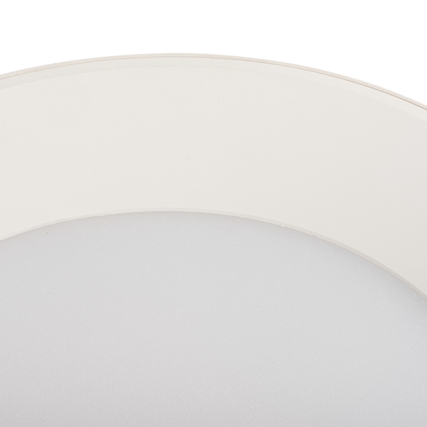 Spot de encastrar LED SONOR LED/6W/230V 3000/4000/5700K + LED/1,5W 2200K Ø 9 cm branco