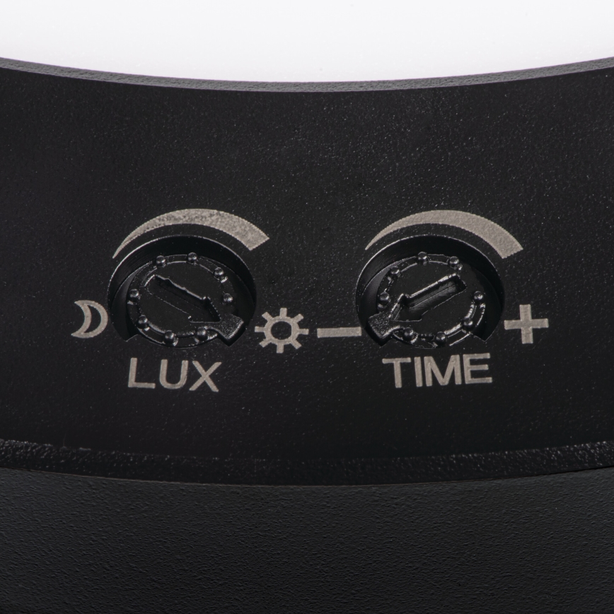 Luminária de teto/painel LED com sensor de movimento 2 em 1 ERGA LED/17W/230V 3000/4000/6500K preta