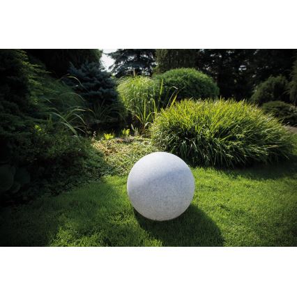 Luminária exterior STONO 1xE27/25W/230V diâmetro 30 cm IP65