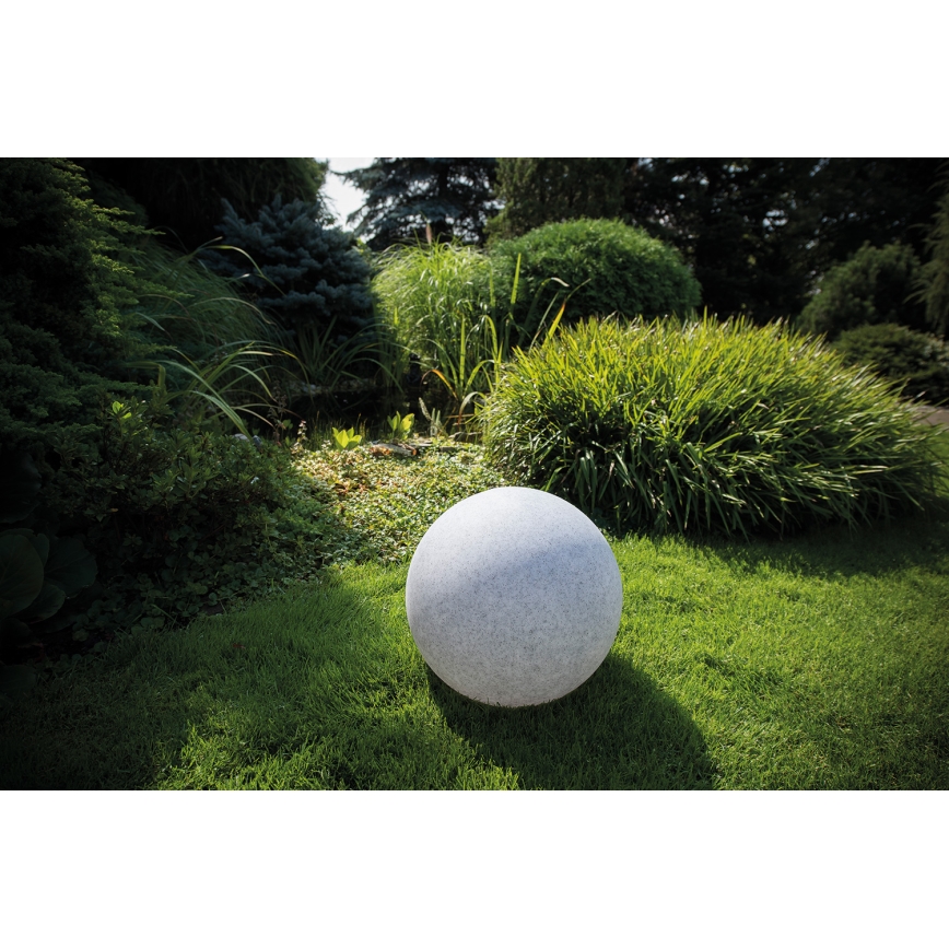 Luminária exterior STONO 1xE27/25W/230V diâmetro 30 cm IP65