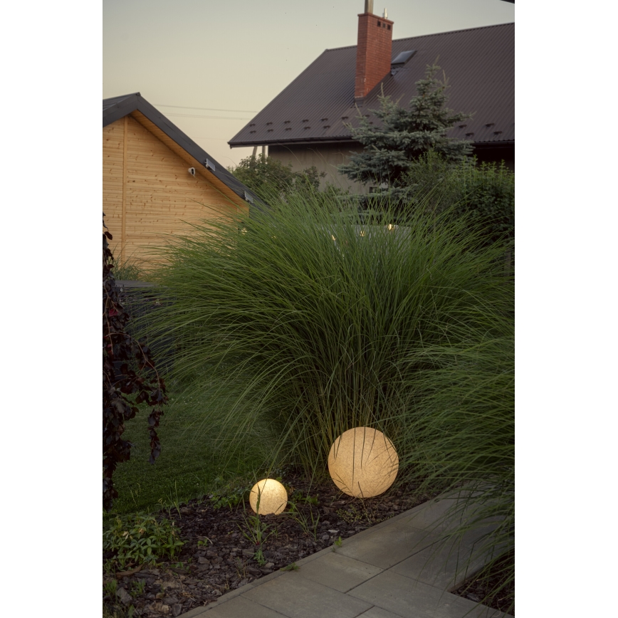 Candeeiro de exterior STONO 1xE27/15W/230V Ø 20 cm IP65