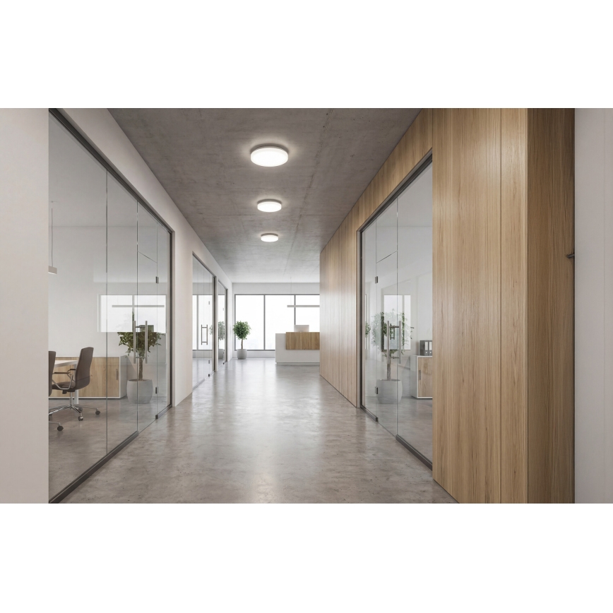 Candeeiro de tecto LED VARSO LED/22/30W/230V 3000/4000/6500K diâmetro 33 cm IP54