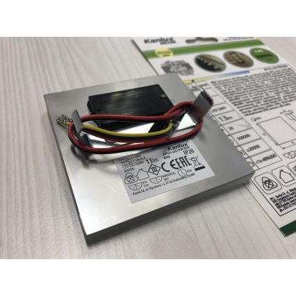 Candeeiro LED para escadas com sensor LED/0,8W/12V 3000K