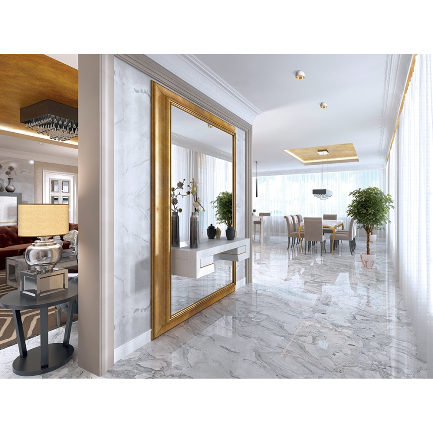 Foco embutido GOVIK GU10/10W branco/dourado