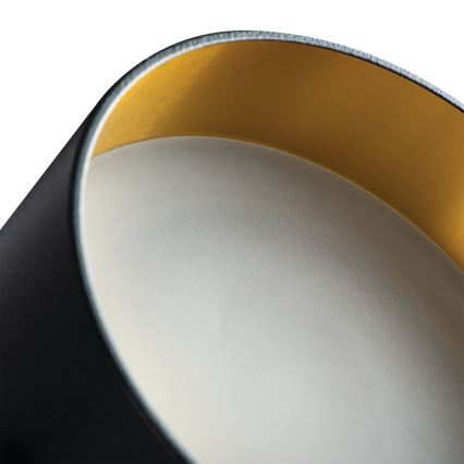 Foco embutido GOVIK GU10/10W preto/dourado