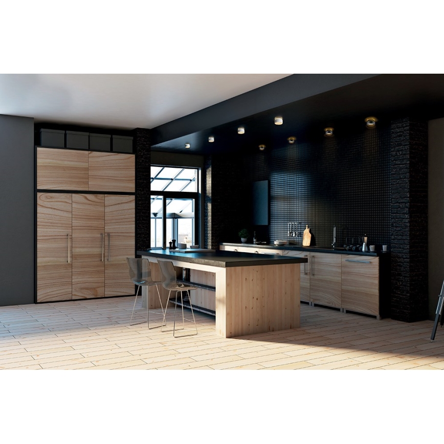 Foco embutido GOVIK GU10/10W preto