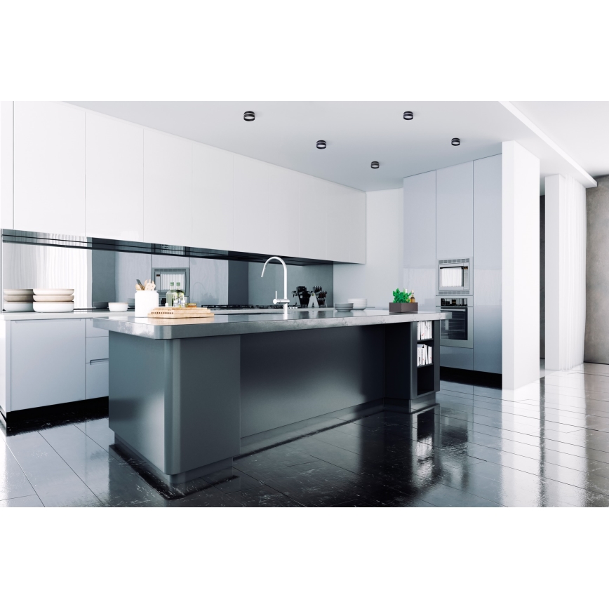 Foco embutido GOVIK GU10/10W preto