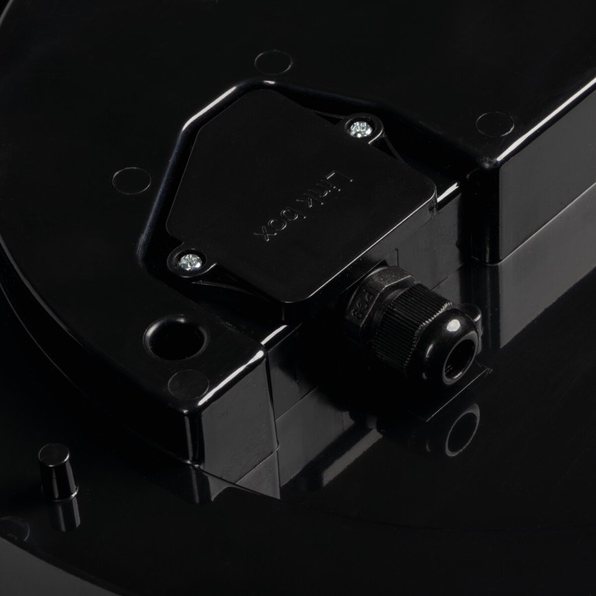 Iluminação de teto exterior LED TURA LED/24W/230V 4000K IP65 preto