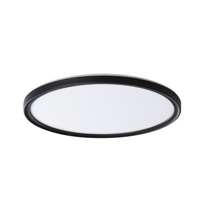Luminária de teto LED AZPO LED/18,5W/230V 3000/4000/6000K Ø 29 cm IP54 preta