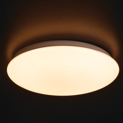 Luminária de teto LED para casa de banho com sensor de movimento e sensor crepuscular CORSO LED/12W/230V 3000/4000/6500K Ø 27,8 cm IP44