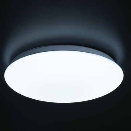Candeeiro de tecto para casa de banho com sensor de movimento e de crepúsculo CORSO LED/18W/230V 3000/4000/6500K diâmetro 33 cm IP44