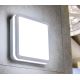 Iluminação de teto exterior LED com sensor BENO LED/18W/230V 4000K branco IP54