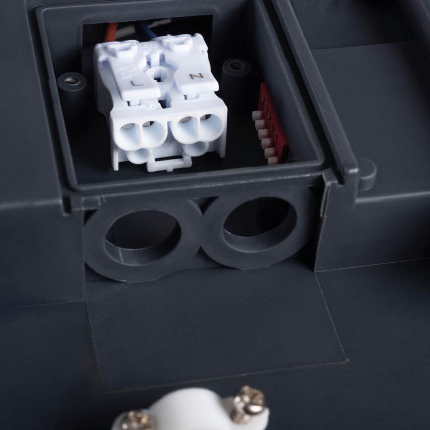 Iluminação exterior LED com sensor BENO LED/18W/230V 4000K IP54 antracite