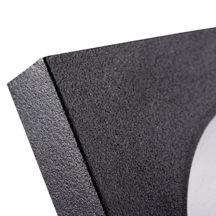 Iluminação embutida de casa de banho FLINI 10W IP44 preta