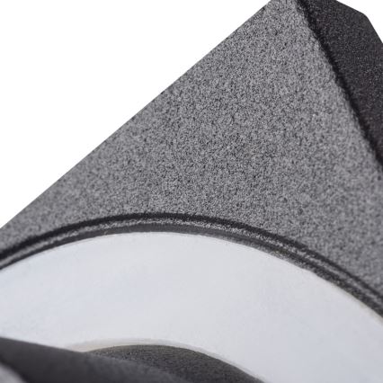 Iluminação embutida de casa de banho FLINI 10W IP44 preta