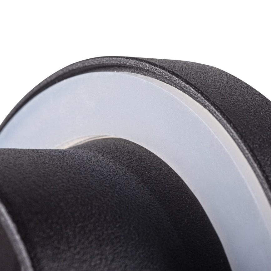 Iluminação embutida de casa de banho FLINI 10W IP44 preta