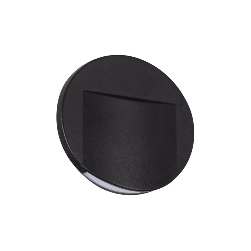 Luminária de escada LED ERINUS LED/0,8W/12V 3000K preta