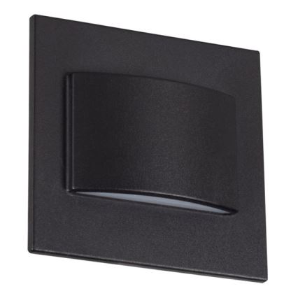 Luminária LED para escadas ERINUS LED/1,5W/12V 4000K preta