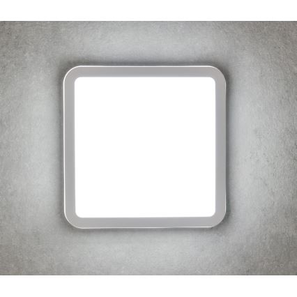 Iluminação de teto exterior LED com sensor BENO LED/24W/230V branca IP54