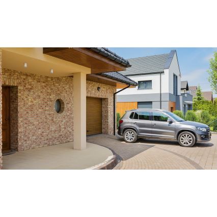 Kanlux 33360 - Foco exterior AQILO 1xGU10/7W/230V IP65 branco