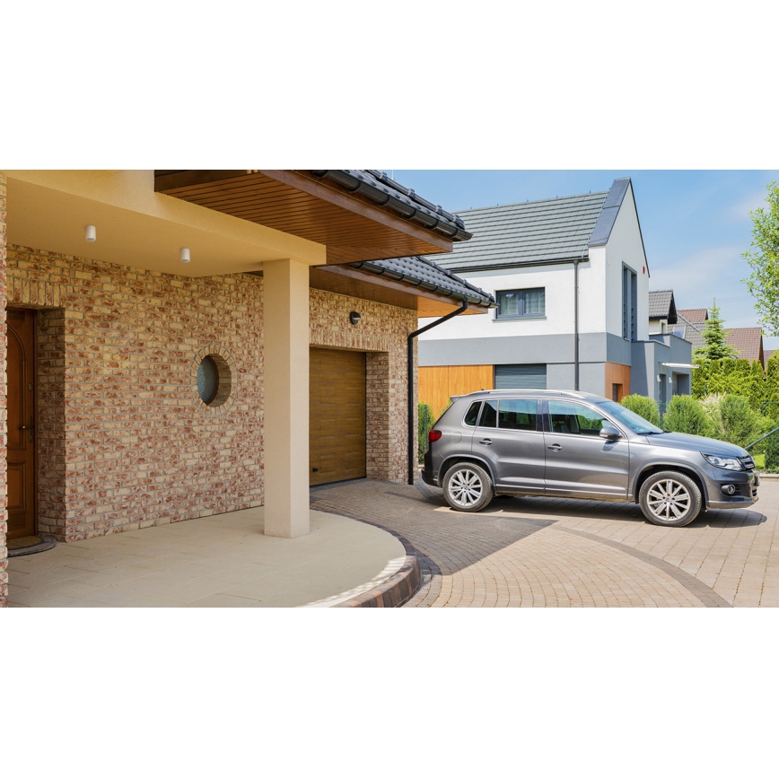Aplique de parede para exterior AQILO 1xGU10/7W/230V IP65, branco