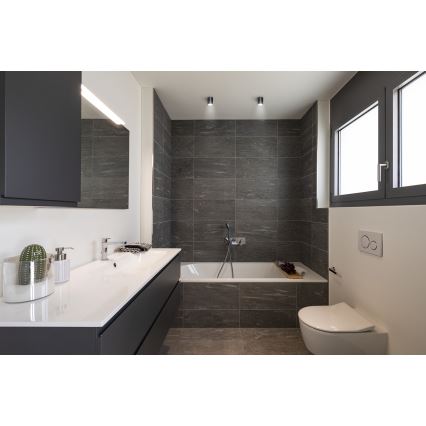 Kanlux 33362 - Foco exterior AQILO 1xGU10/7W/230V IP65 antracite